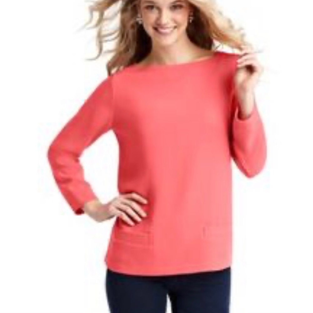 Loft Crepe Pocket Blouse